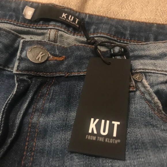NWT!!! Kut From The Kloth Reese Ankle Straight Leg Jean, Size 12 - Picture 6 of 6
